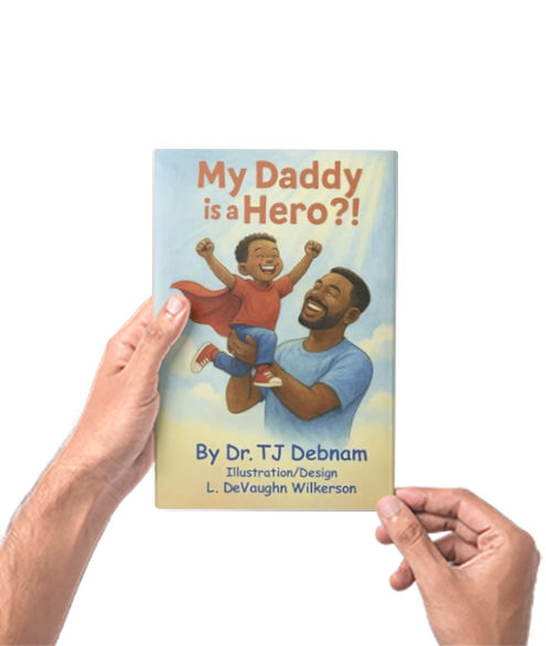 Hands holding a book
